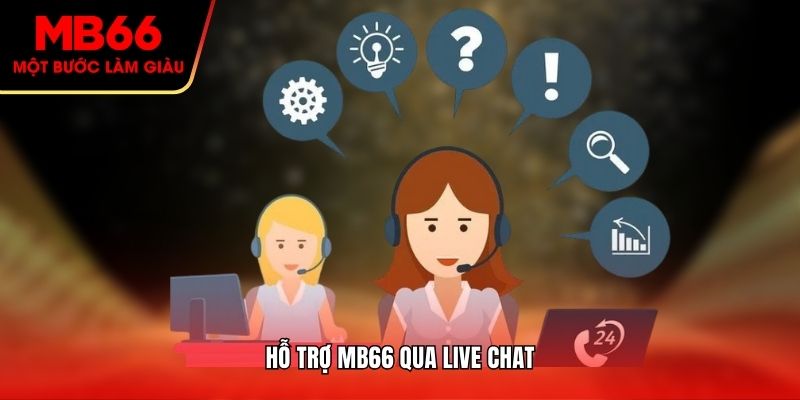 Hỗ trợ qua live chat