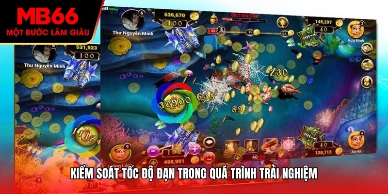 Kiểm soát tốc độ đạn trong quá trình trải nghiệm