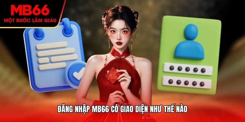 Đăng nhập MB66 có giao diện như thế nào